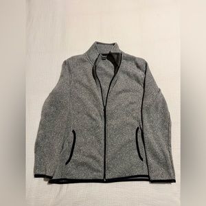Eddie Bauer full zip sweater jacket